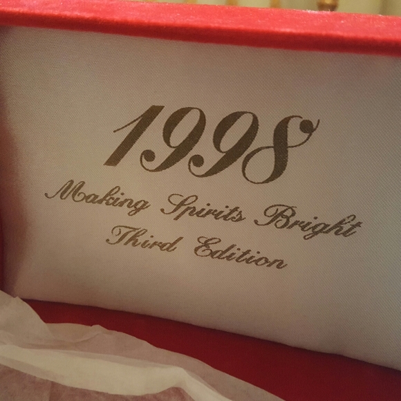 1998 SILVERPLATED MADISON AVENUE SANTA BELL - Picture 6 of 6